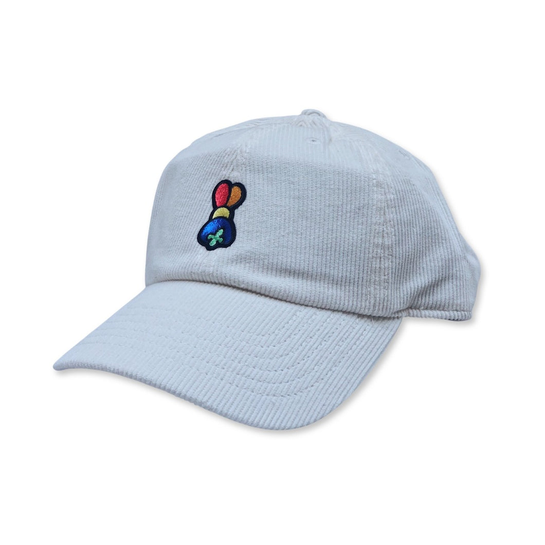 Corduroy Booty Bunny Hat (OFF-WHITE)